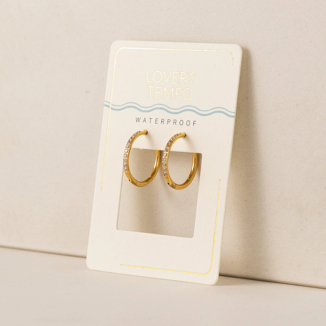 Lover's Tempo Evie 20mm Hoop Gold