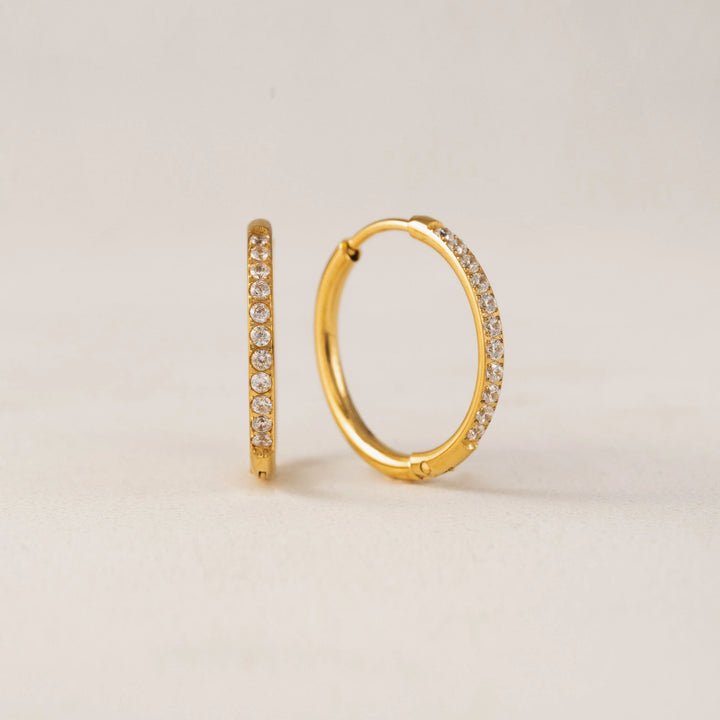Lover's Tempo Evie 20mm Hoop Gold