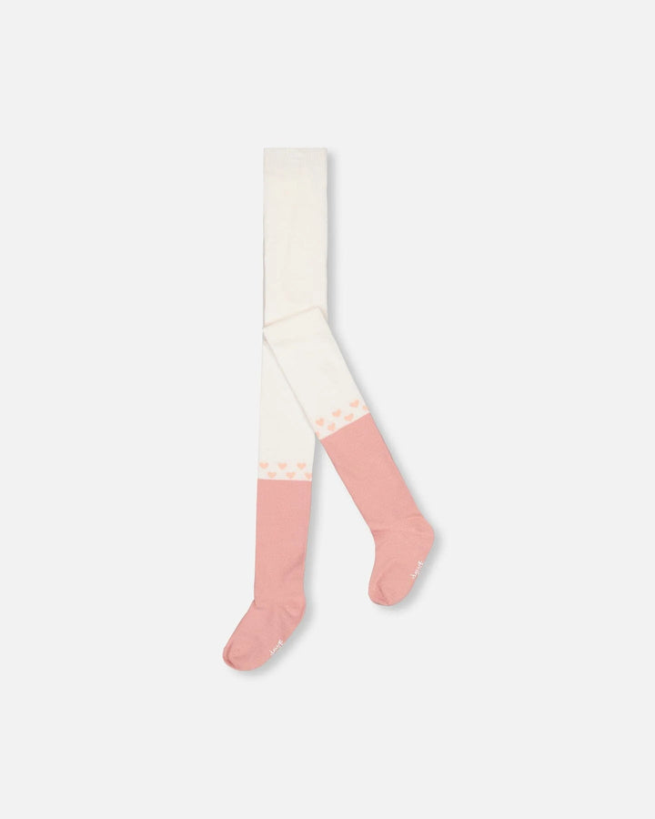 Deux Par Deux Girls Tights  F20JC  Rose Tan *