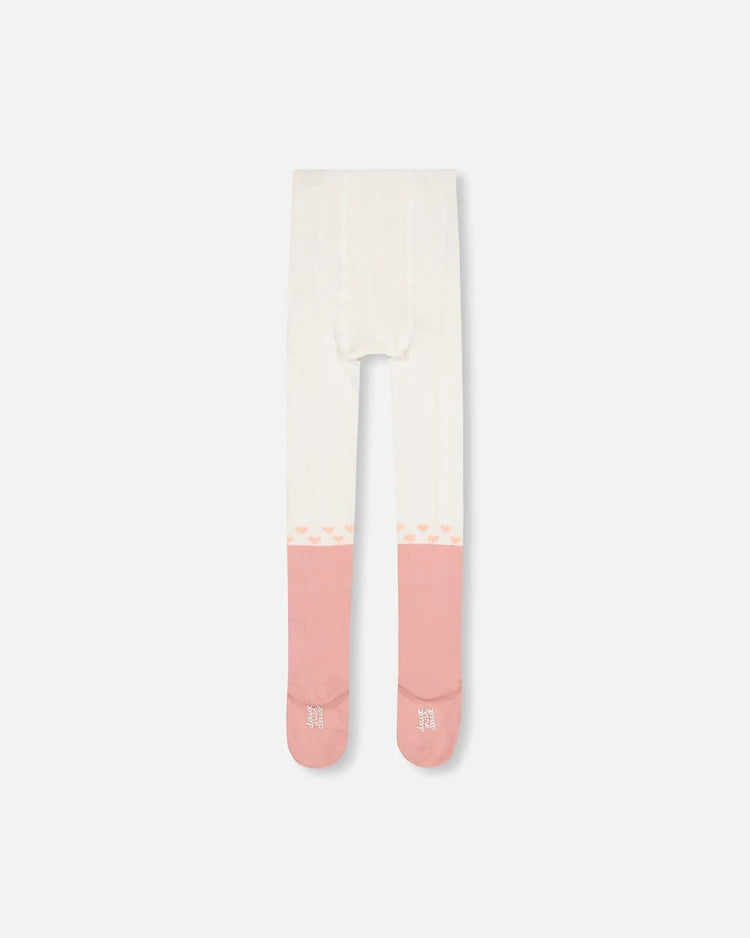 Deux Par Deux Girls Tights  F20JC  Rose Tan *