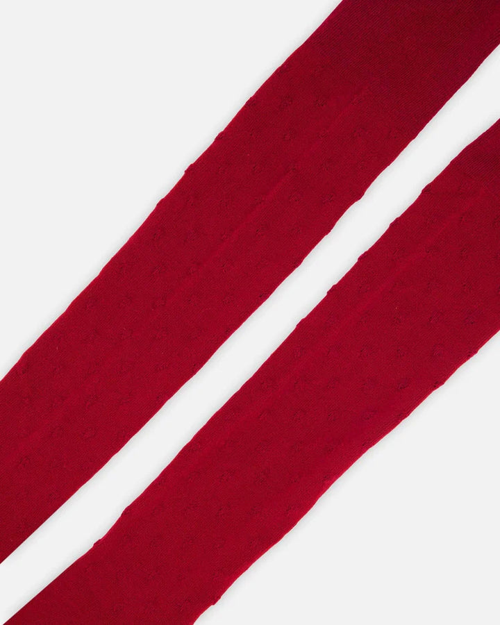 Deux Par Deux Girls Tights F20NGC-775 Rumba Red *