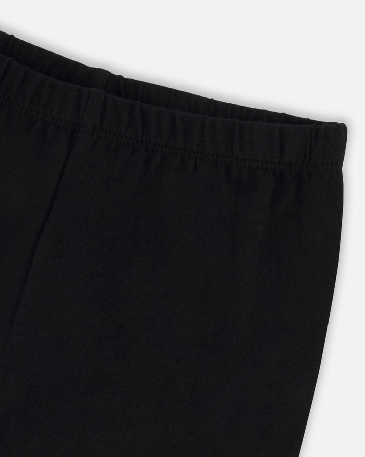 Deux Par Deux Girls Jersey Biker Short  F30L60  Anthracite