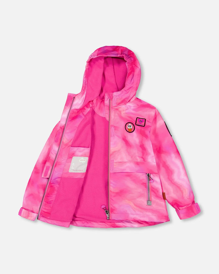 Deux Par Deux Girls Jacket & Rain Pant Set  F30W51  Anthracite *