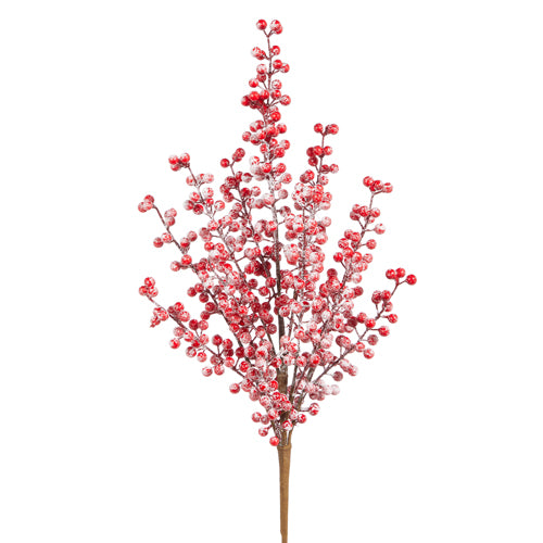 Raz 24" Iced Berry Spray  F4306780