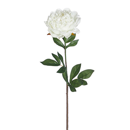 Raz Real Touch Peony F4402264 White