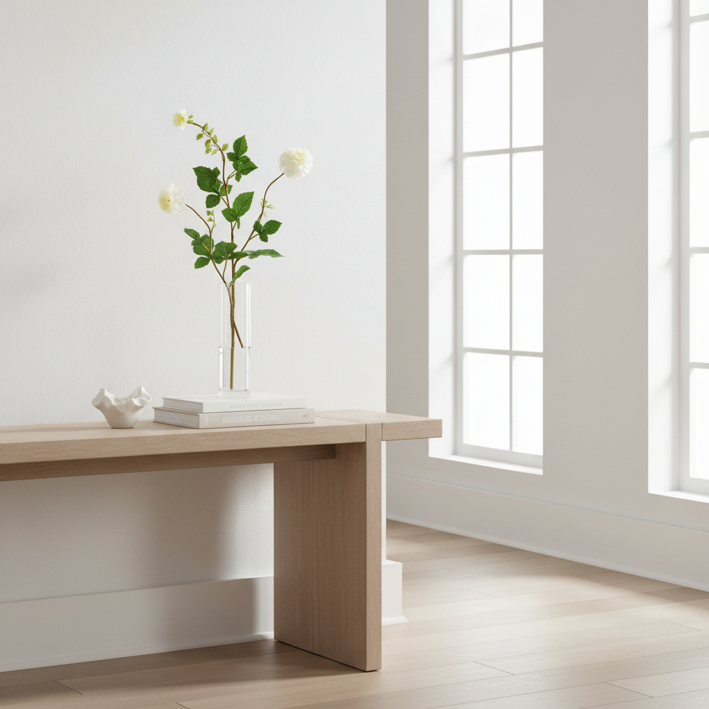 Raz White Flower Spray F4622614