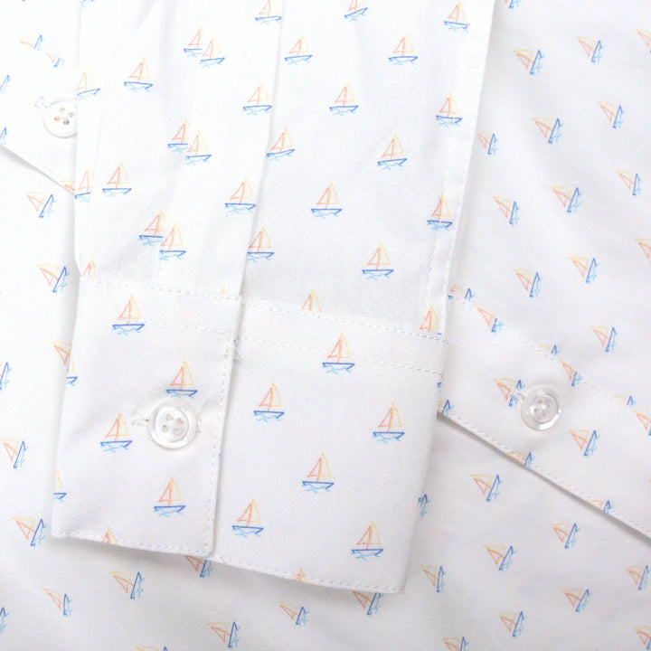 Appaman Boys Standard Dress Shirt    F8STA-MGS   Morning Sail