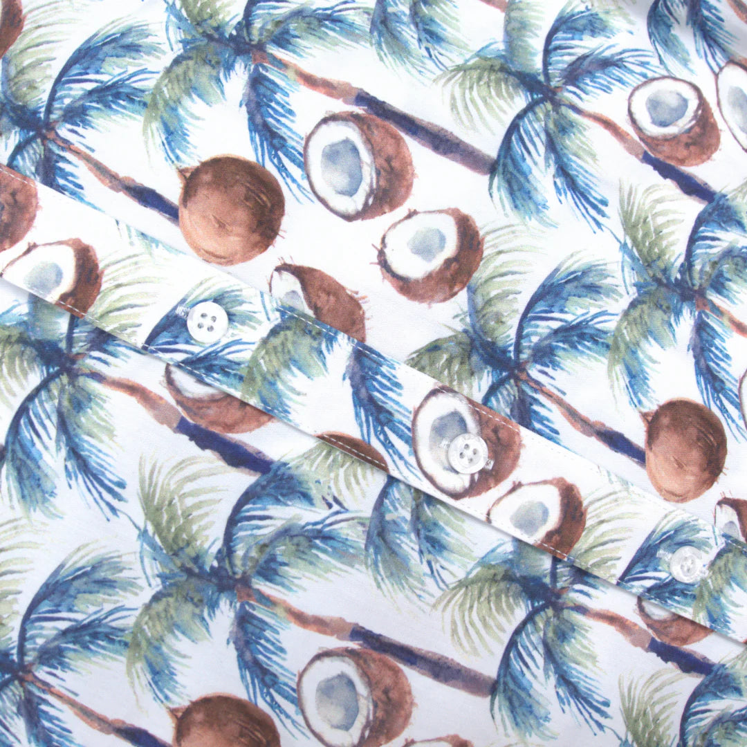 Appaman Boys Day Party Shirt   F9DPS-CNP   Coconut Palms