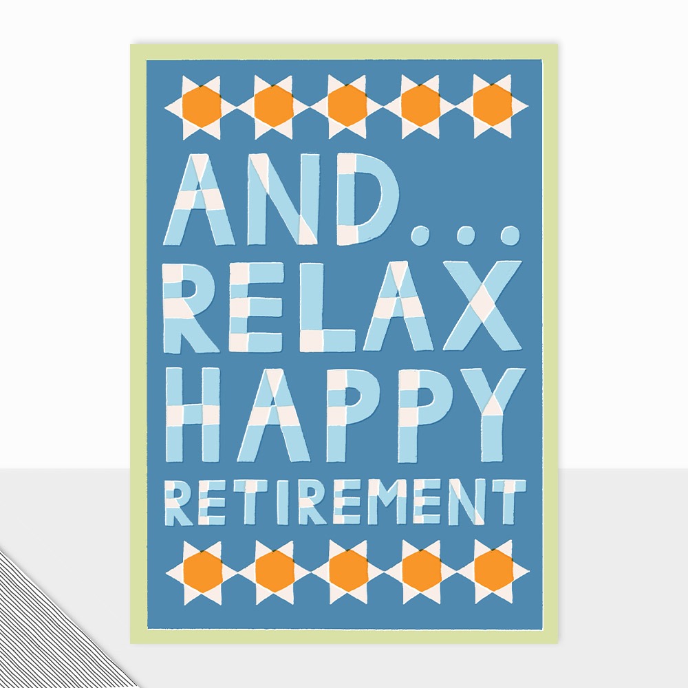 Card - And Relax  FF28*