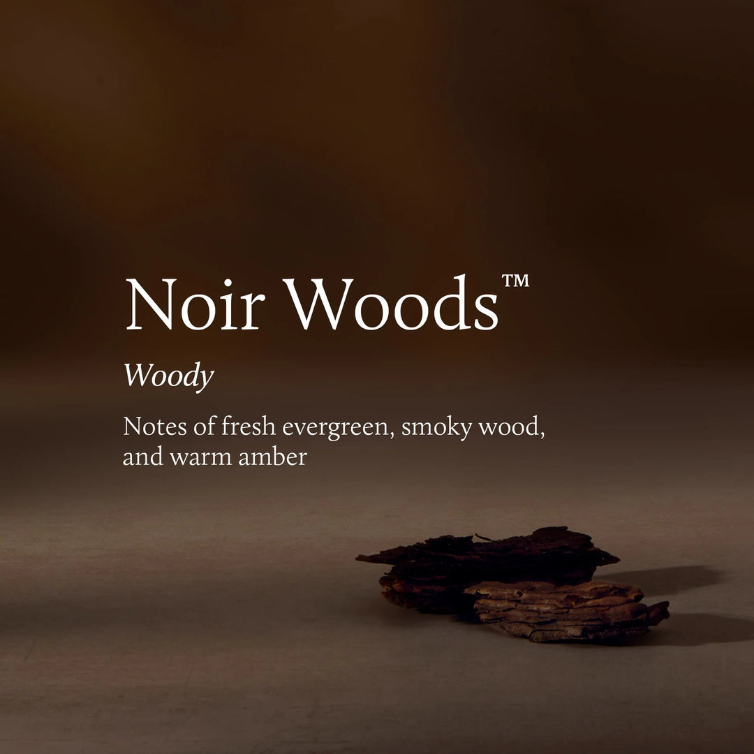 Thymes The Hours Edit Box Candle  -  Noir Woods
