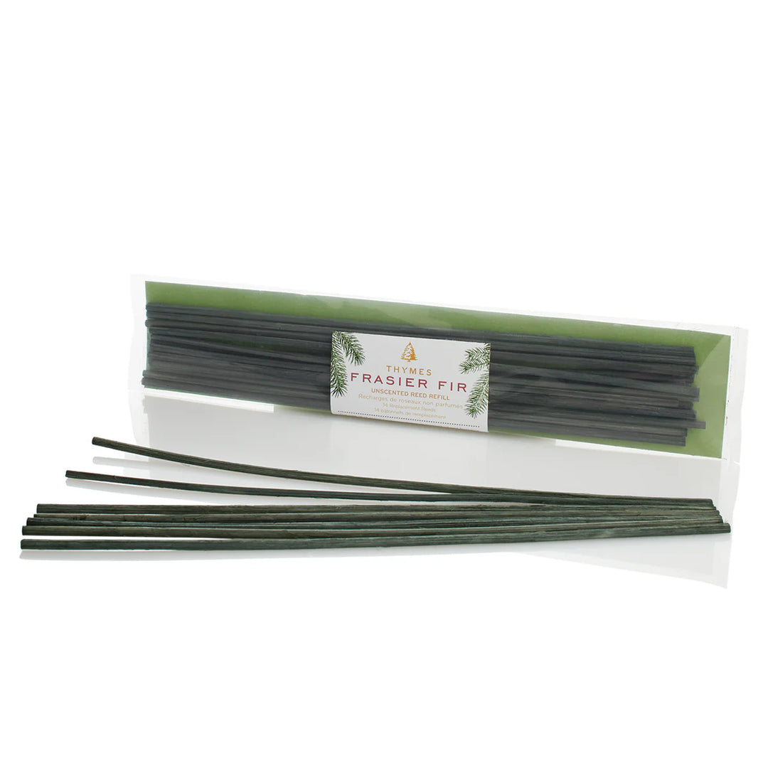 Thymes Frasier Fir Unscented Reed Refill Sticks**