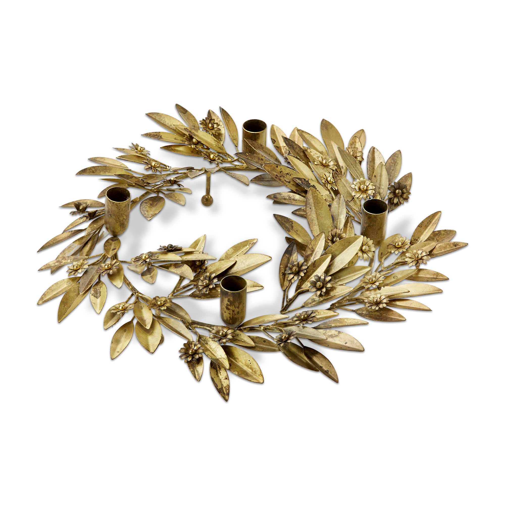 Tag Botanical Taper Holder G18597