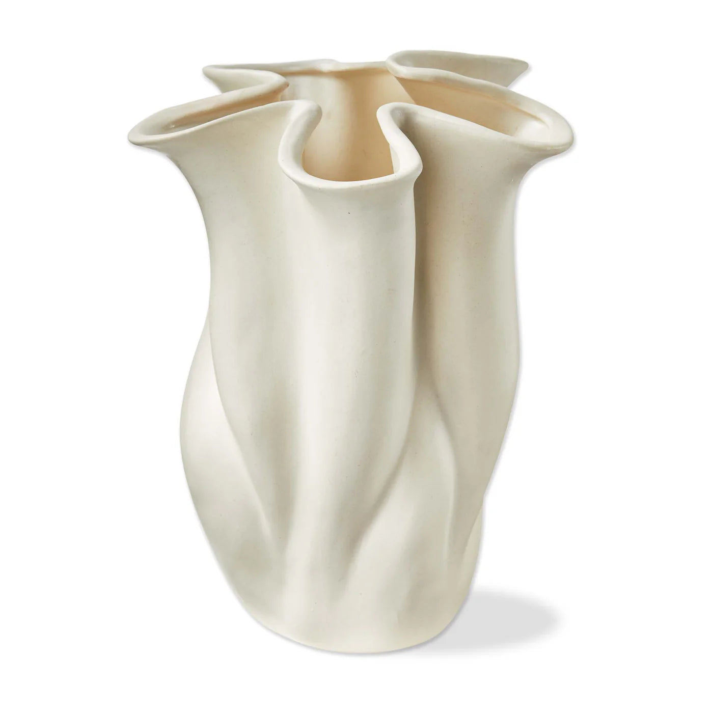 Tag Organic Swirl Edge Vase G19635