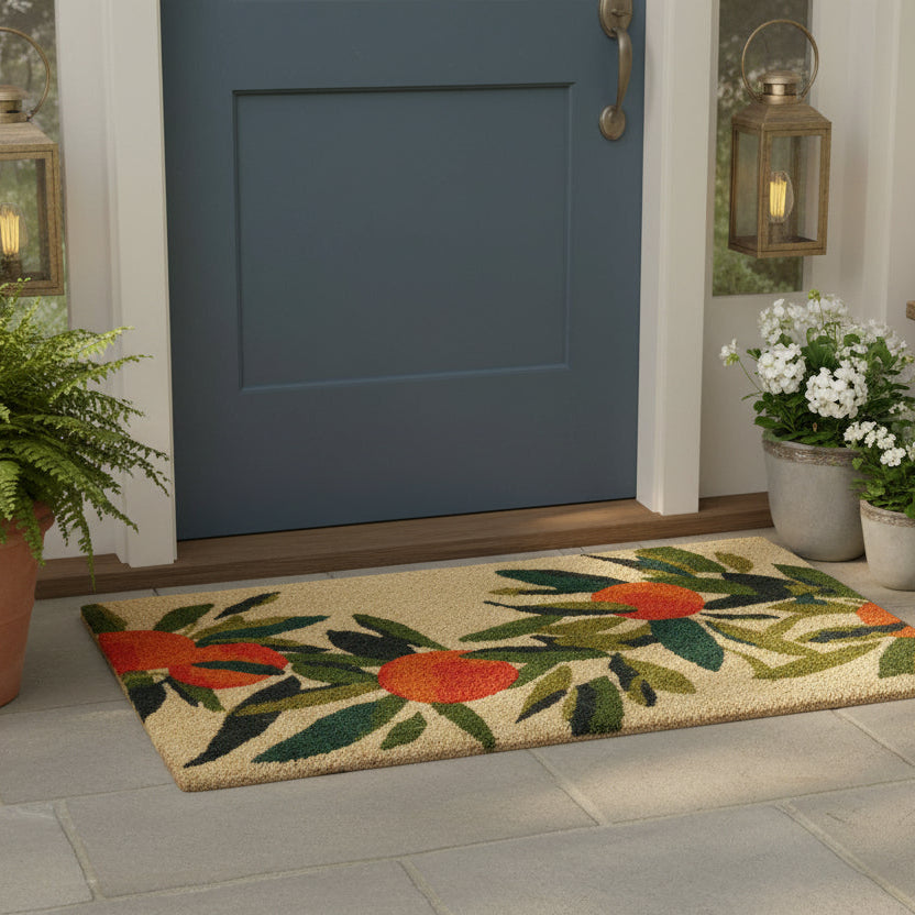 Tag Coir Mat - Citrus Grove G20031