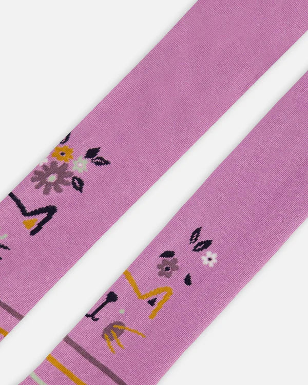 Deux par Deux Baby Girl Tights  G20FT  Lavender Herb