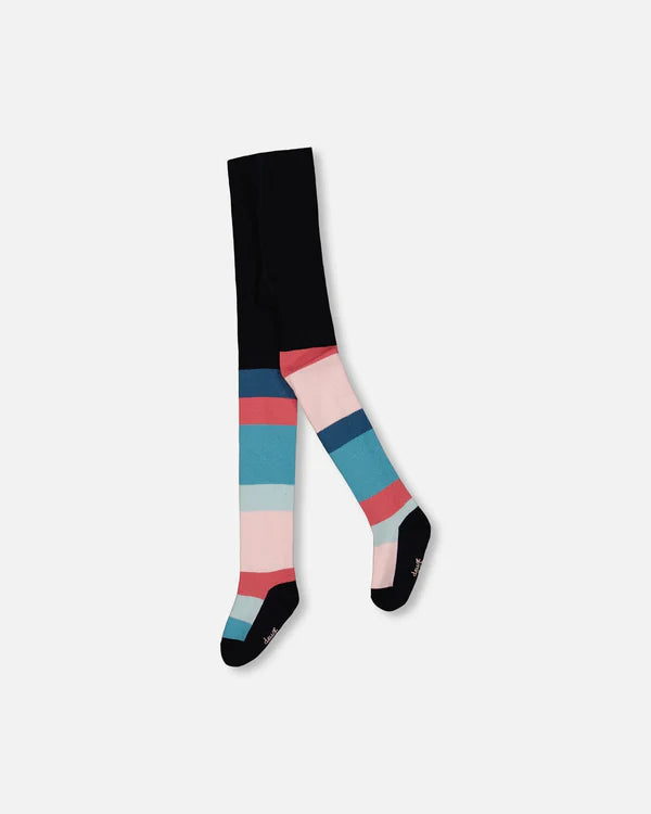 Deux par Deux Girls Tights G20GT  Stripe Multicolour *