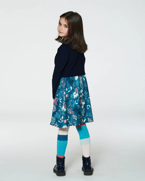 Deux par Deux Girls Tights G20GT  Stripe Multicolour *
