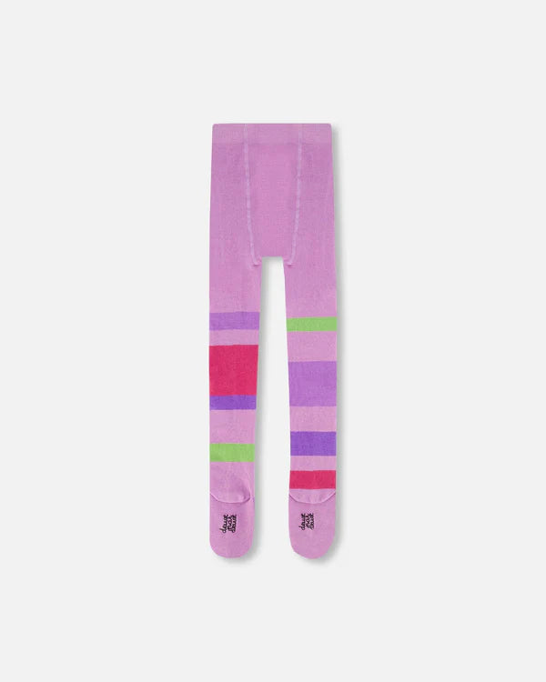 Deux par Deux Girls Tights G20LT Yarn Dyed Stripe *