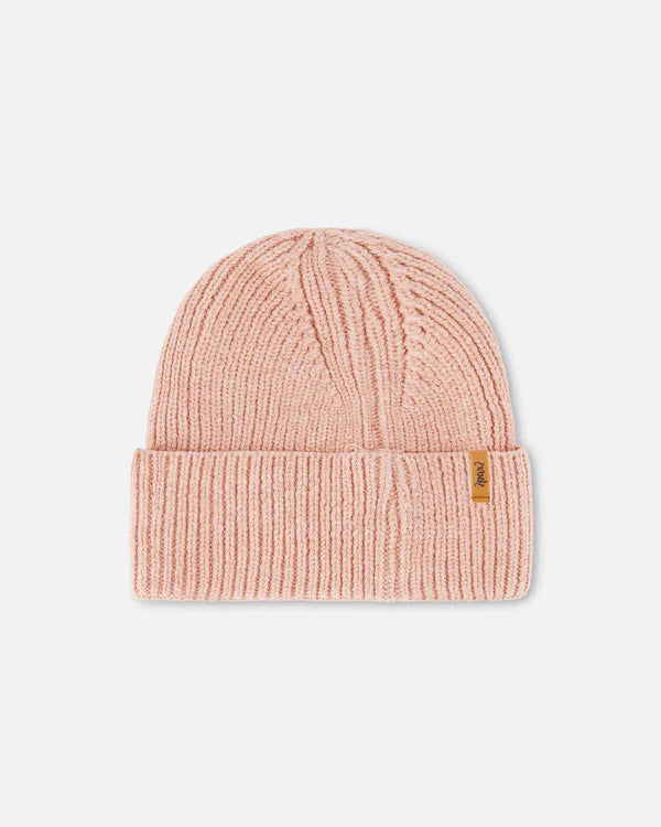 Deux Par Deux Knit Hat  G20ZW01-625  Cameo Brown **