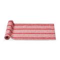 Tag Red & White Table Runner G21257