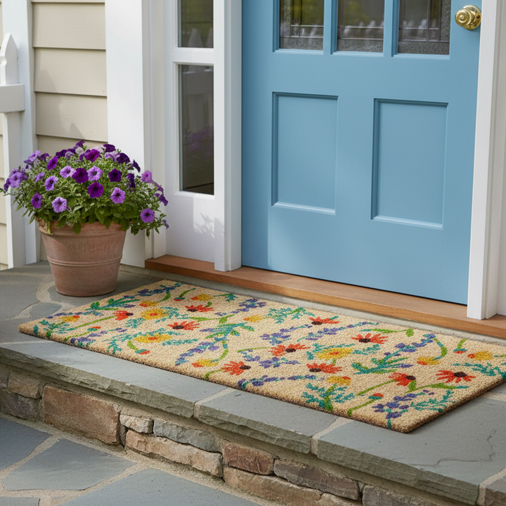 Tag Field Flower Estate Coir Mat G21361