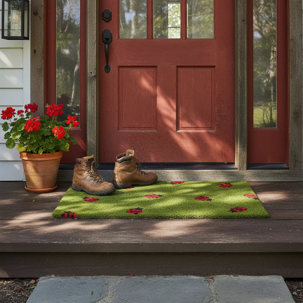 Tag Coir Mat - Ladybug G21367