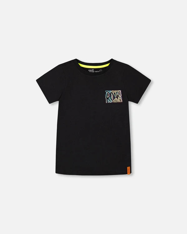 Deux Par Deux Boys Jersey Tee   G30U76   Anthracite **