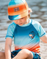 Deux Par Deux Boys Cap    G30VBC   Gradient Orange To Blue **