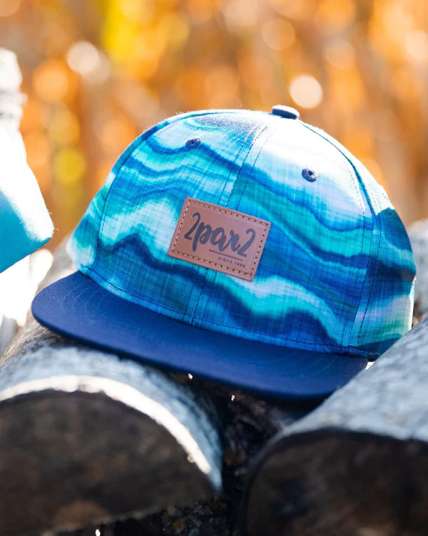 Deux Par Deux Baby Boys Cap   G30VBC   Printed Blue Waves*