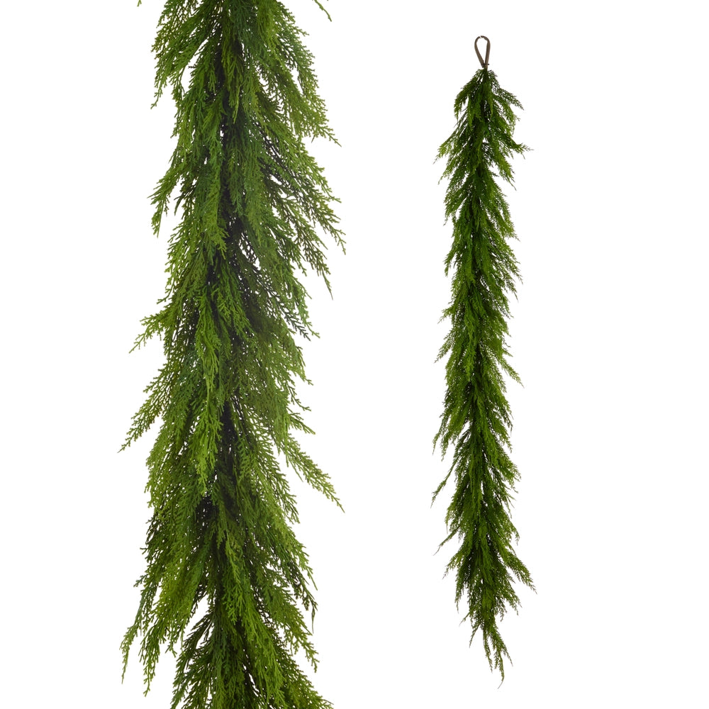 Raz 6' Cedar Garland  G4641847