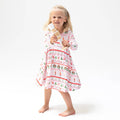 Angel Dear Twirly Dress   544-F25-SPF   Sugar Plum Fairy Fair Isle Pink