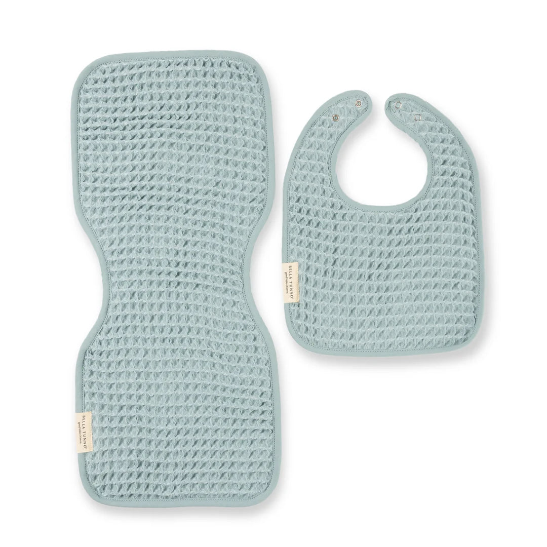 Bella Tunno Good Little Citizens Bib & Burp Cloth Set