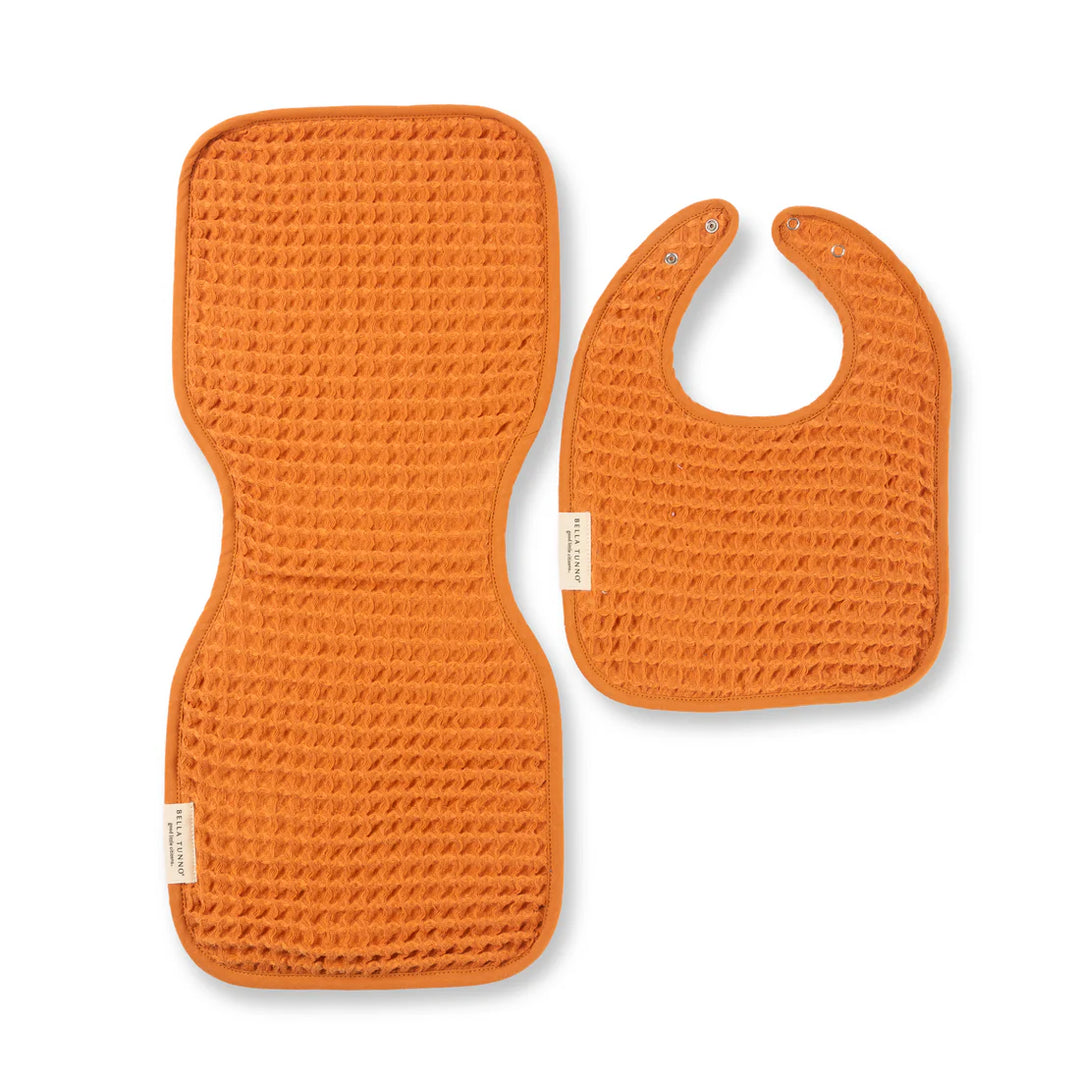 Bella Tunno Good Little Citizens Bib & Burp Cloth Set