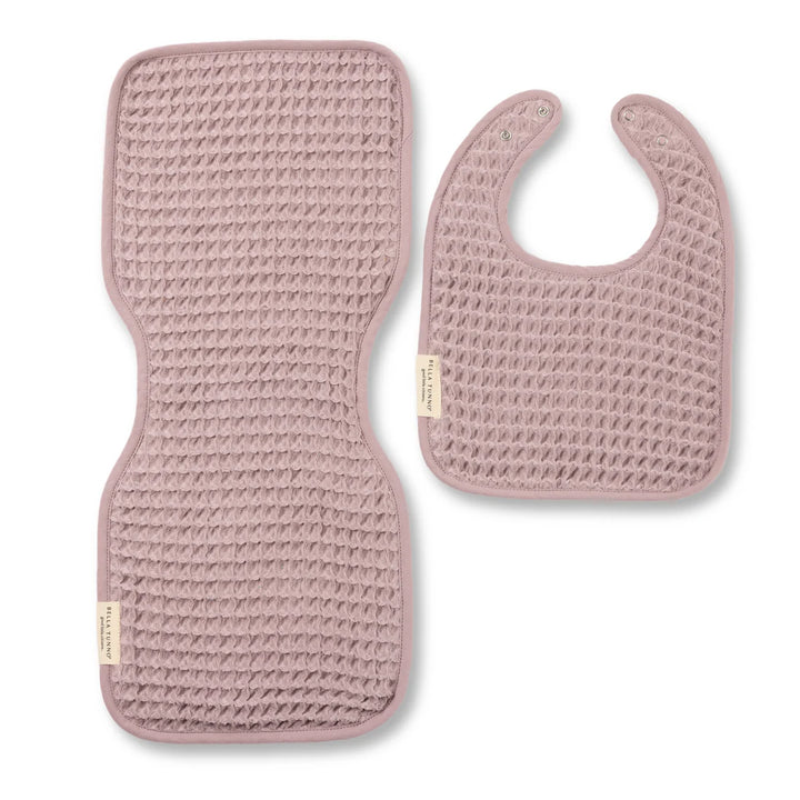 Bella Tunno Good Little Citizens Bib & Burp Cloth Set