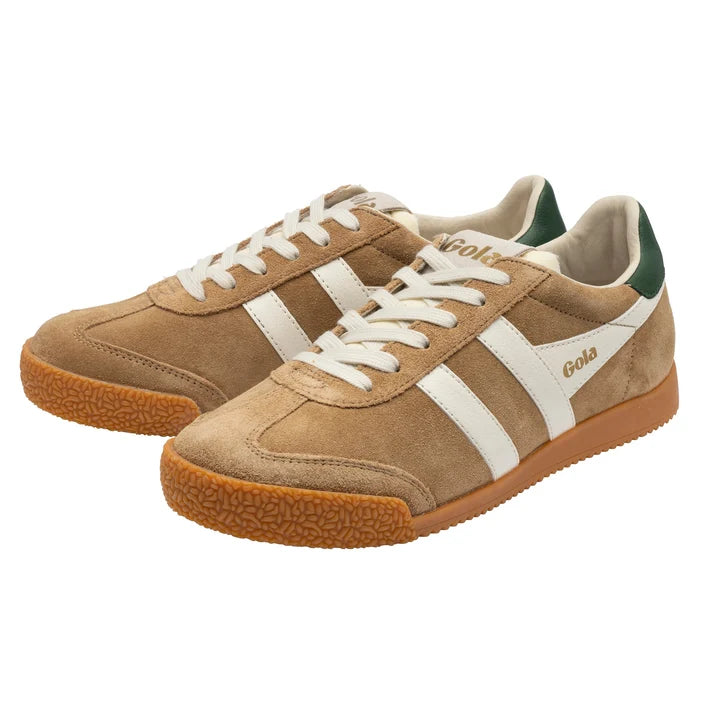 Gola Elan Sneaker  -  Brown Sugar/Off White/Evergreen