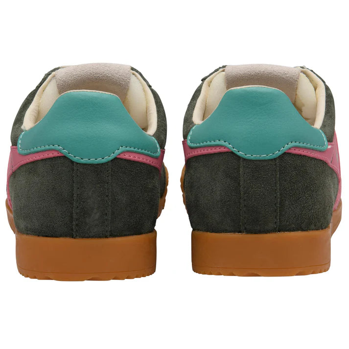Gola Elan Sneaker  Dark Khaki/Bubblegum/Sea Mist
