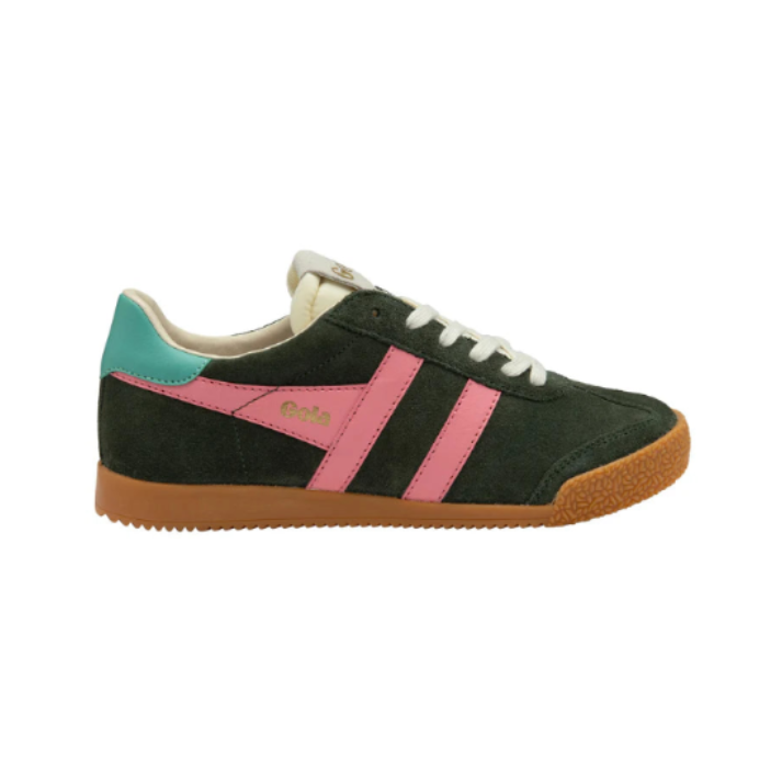 Gola Elan Sneaker  Dark Khaki/Bubblegum/Sea Mist