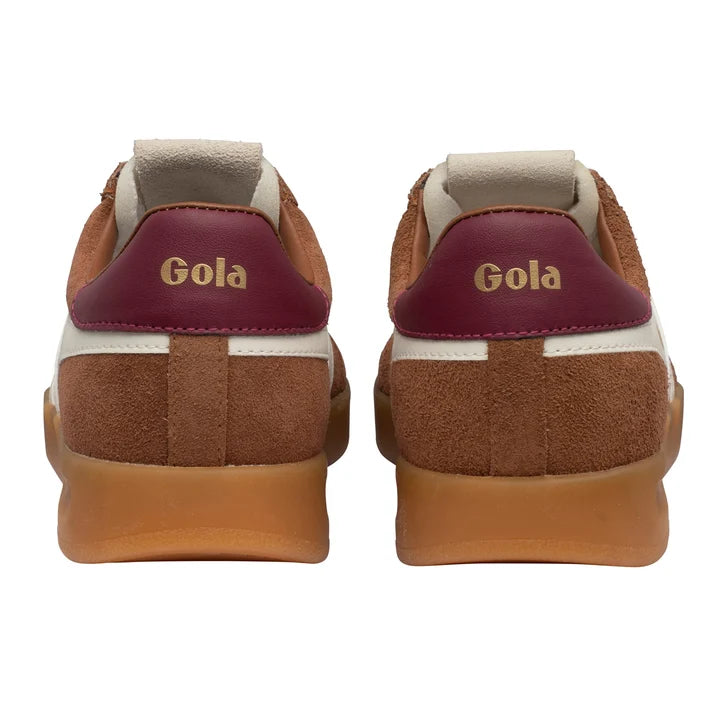 Gola Cyclone Sneaker  -  Umber/Off White/ Cerise/Gum