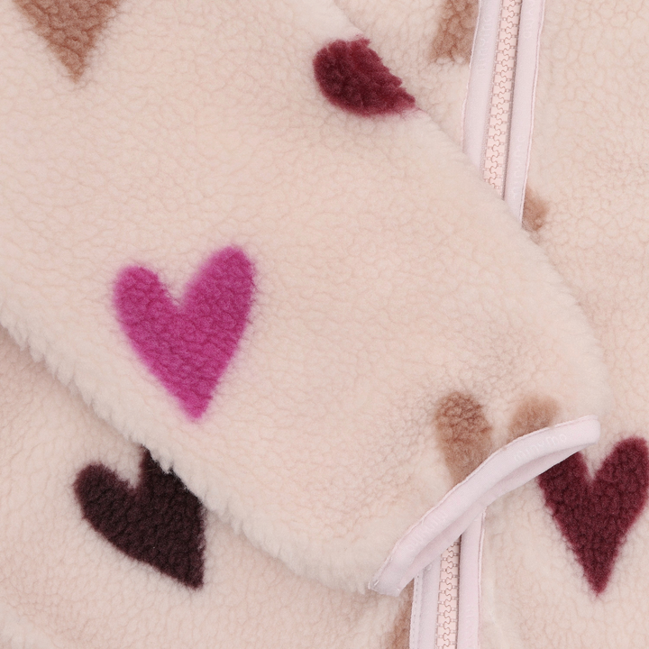 Minymo Girls Lined Fleece Jacket   124444-5803
