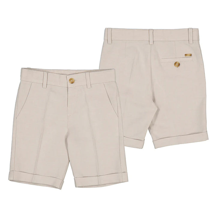 Mayoral Boys Linen Bermuda  3267-76  Rafia *