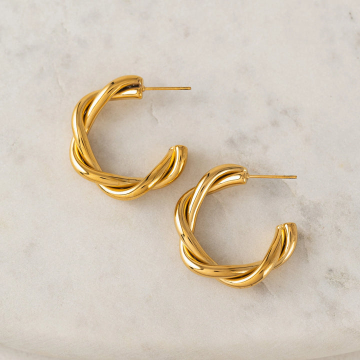 Lover's Tempo Gigi Hoop Gold