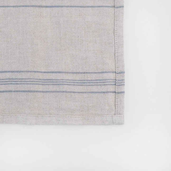 Linen Tales Grey/Blue Tablecloth