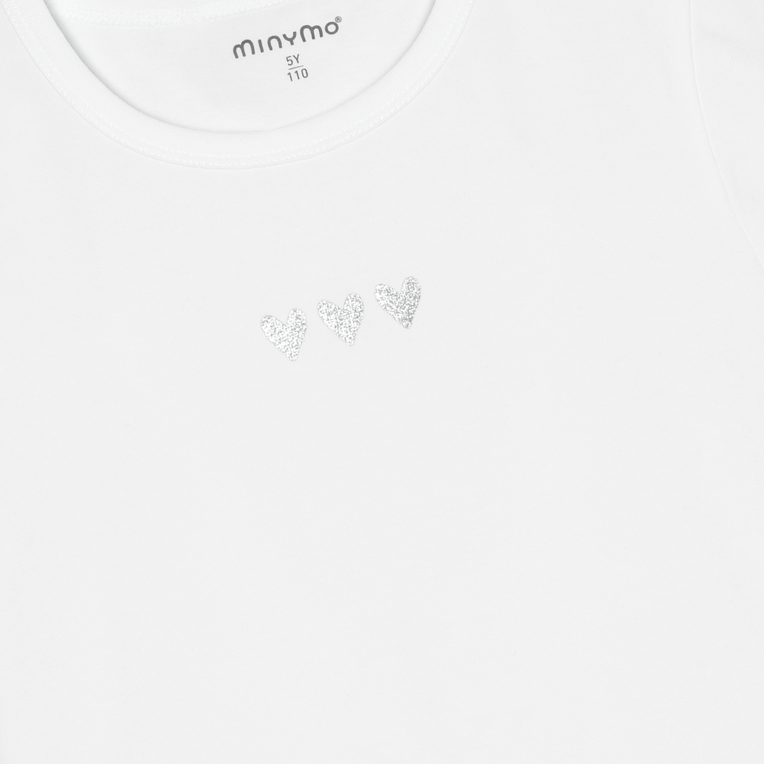 Minymo Girls Short Sleeve  Tee   124342-1450