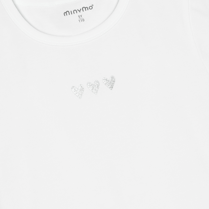 Minymo Girls Short Sleeve  Tee   124342-1450