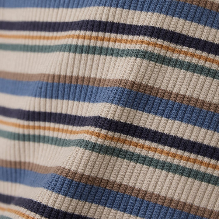 Minymo Baby Boy Long Sleeve Ribbed Bodysuit   114005-7337 **