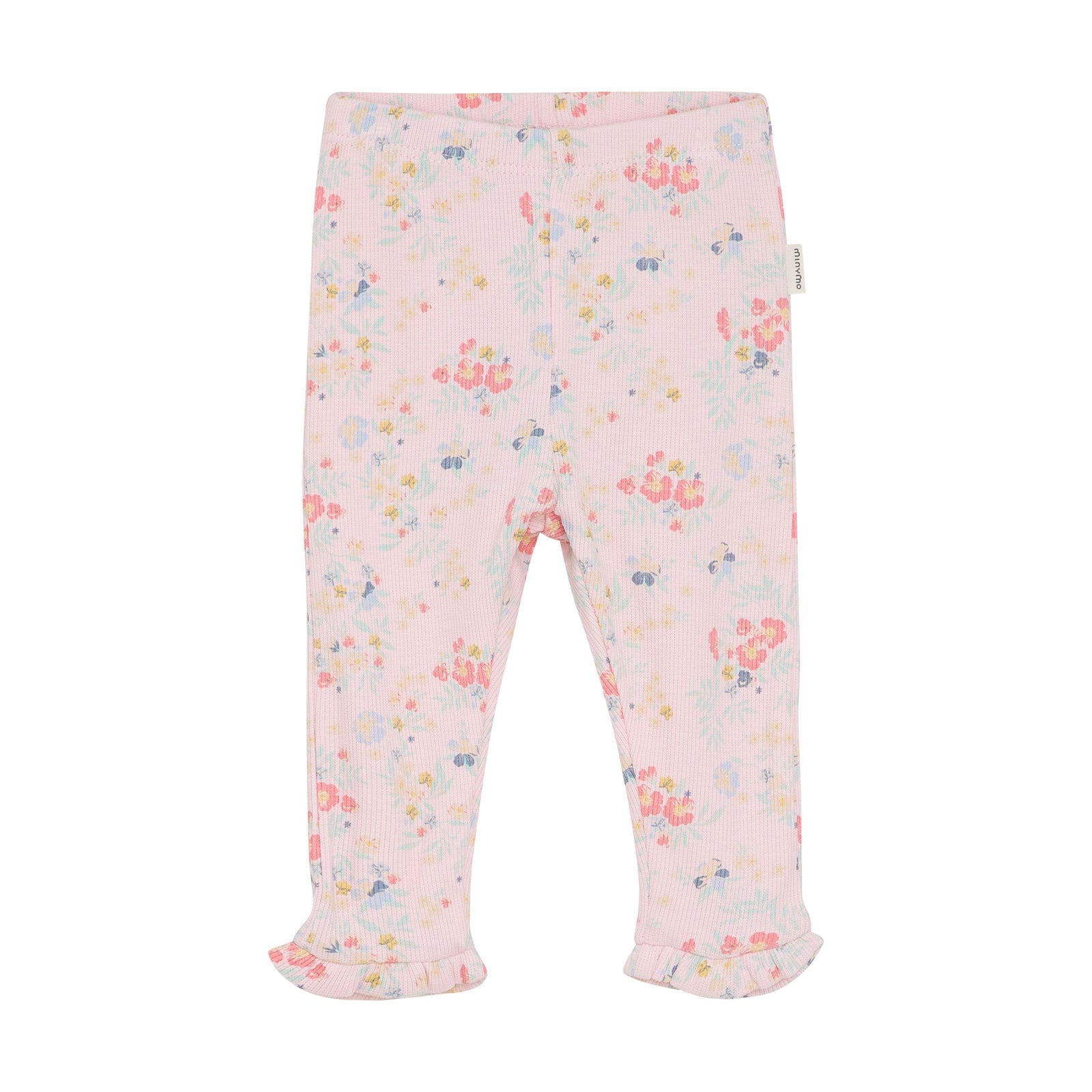 Minymo Baby Girl Ribbed Leggings   113929-5520*