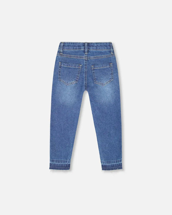 Deux Par Deux Girls Jeans    H20J21-123   Navy Denim