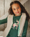 Deux Par Deux Girls Long Sleeve Tee   H20J71   Jasper