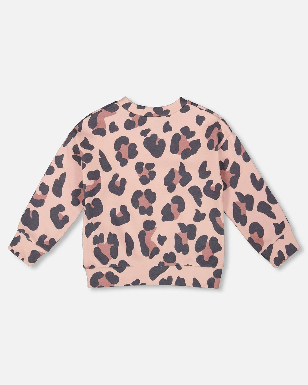 Deux Par Deux Girls Sweatshirt   H20K30   Printed Leopard **