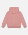 Deux Par Deux Girls Hooded Cardigan    H20KT31   Rose Tan